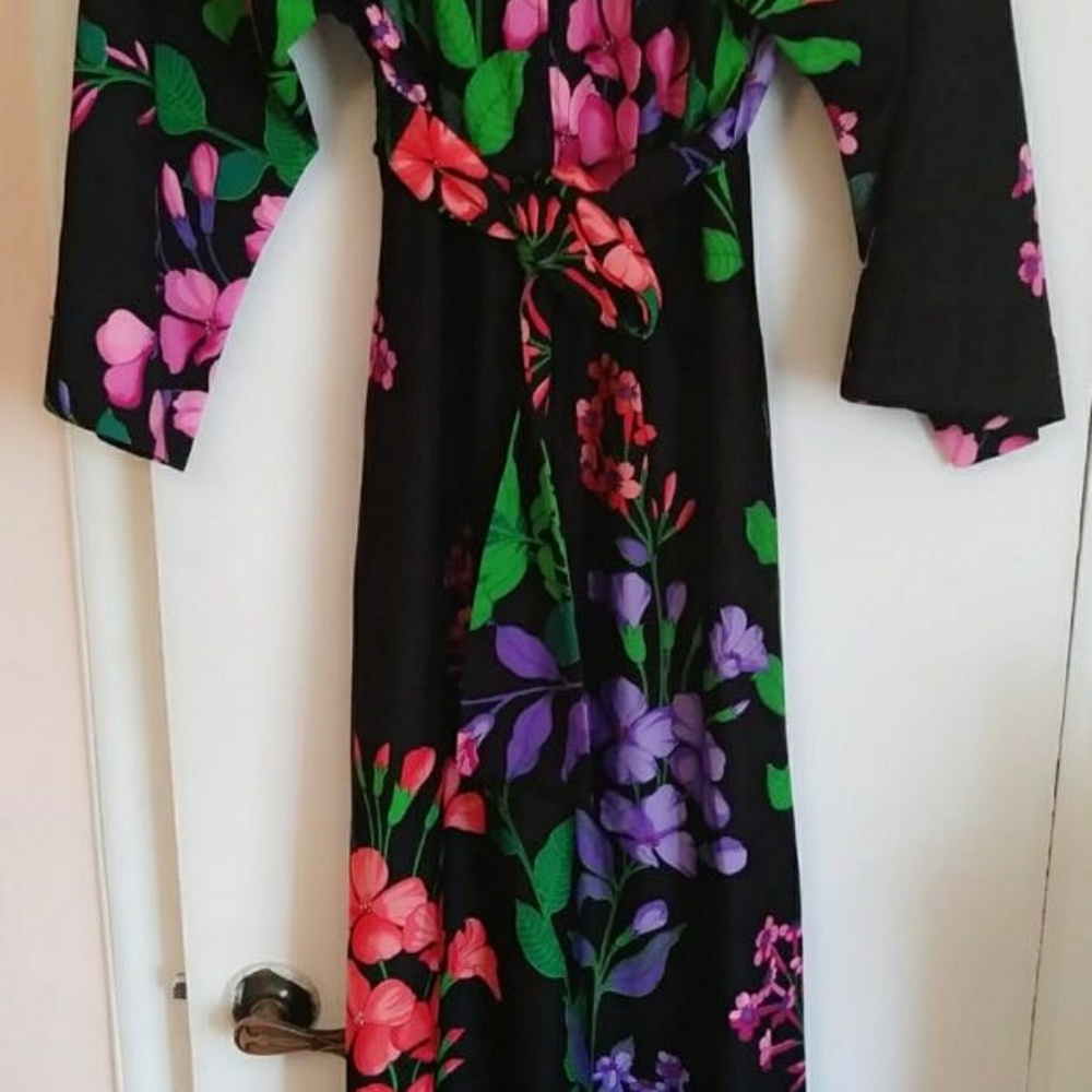 $65 Tori Richard Vintage 70s Kimono Hawaiian - Picture 5 of 5
